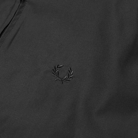 Fred Perry Harrington Jacket in Black J7320 - Size Medium - MSRP $370 - BNWT - Picture 5 of 6